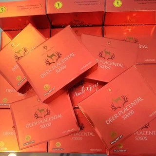 รกกวาง Deer Placental 50,000 mg 100 เม็ดExp.06/2027 จากออสเตรเลีย ชะลอวัย เพื่อผิวพรรณและความงามบรรจุ 100 เม็ด
