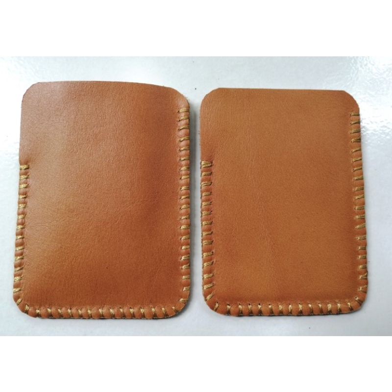 Card Holder ซองหนังวัวแท้ทำมือ 1ช่องสำหรับการ์ดใบโปรด