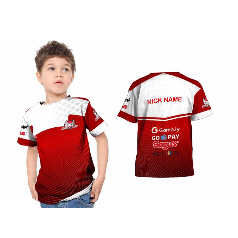 TiniShop - Kids Esports T-Shirt / ESPORTS GAMERS JERSEY BIGETRON Kids 3D Full Print T-Shirt