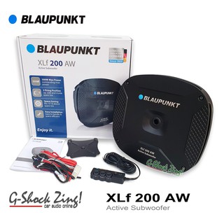 BLAUPUNKT ACTIVE SUBWOOFER ลำโพงซับวูปเฟอร์ 12นิ้ว (ซับหลุมยางอะไหล่) กำลังขับ 500Watts. BLAUPUNKT รุ่น XLF 200 AW