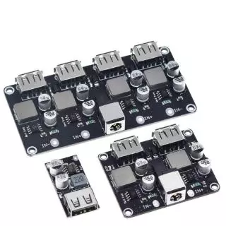 อุปกรณ์ชาร์จ Usb Qc 3.0 Qc 2.0 Dc - Dc Buck 6-32 V 9v 12v 24 V แบบชาร์จเร็ว 5v