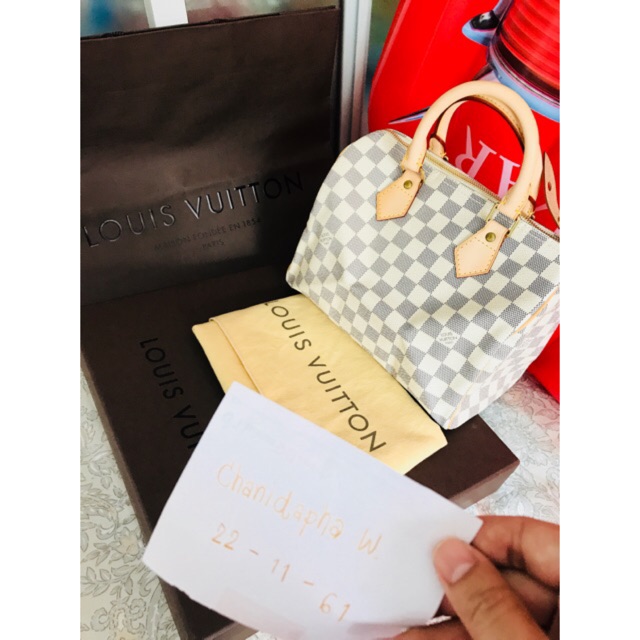 ❌❌ขายแล้วค่ะ❌❌LV Speedy 25 Azur