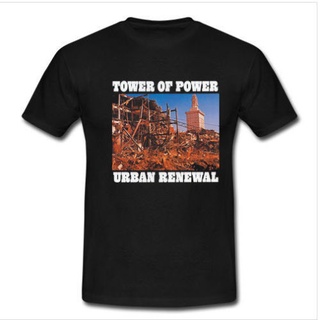 เสื้อยืด พิมพ์ลาย Tower Off POWER Urban Renewal สําหรับผู้ชาย