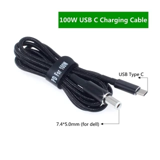 45w 65W 90W 100W USB Type C PD สายชาร์จสายไฟ USB C Plug Converter to แล็ปท็อปอะแดปเตอร์เชื่อมต่อสําหรับแล็ปท็อปสากล