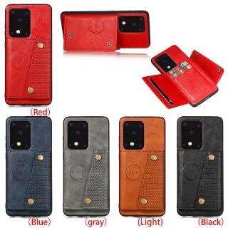 Case Samsung Galaxy S21 Ultra S21 Plus S20 FE S10 Lite Note 20 Ultra Note 10 Plus Note 10 Lite Note 9 S20 Ultra S20 Plus S8 S9 Plus A02S A12 A51 A52 A71 A72 A42 5G A21S M31 M30S A11 A21 Multi-function Card Cover Phone Case