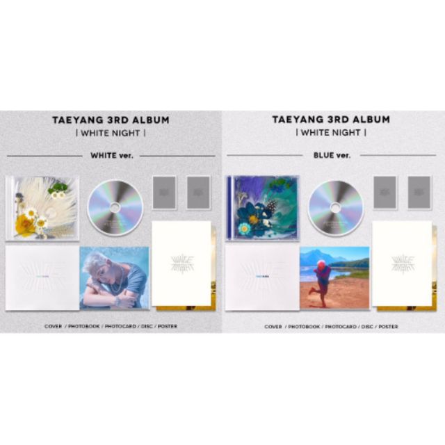 TAEYANG - 3rd Album [WHITE NIGHT]