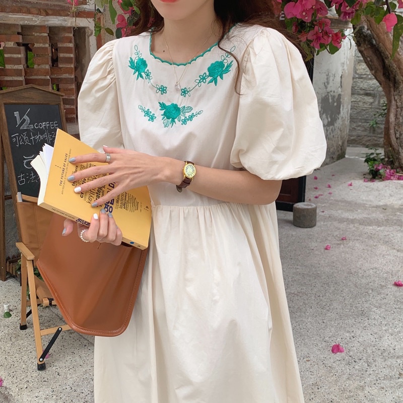 Ha Yeon Dress/ เดรสสไตล์เกาหลี/เดรสนําเข้า