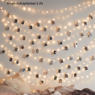 Shopee-5024th สายไฟ LED 1 เมตร 2 เมตร 3 เมตร 5 เมตร สําหรับตกแต่งปาร์ตี้คริสต์มาส งานแต่งงาน