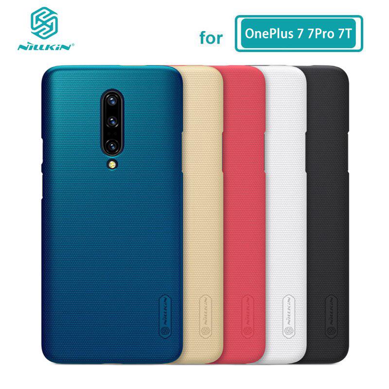 เคส Oneplus 7t pro Nillkin Frosted Shield พีซีฮาร์ดปกหลังเคสสำหรับ oneplus 7 pro one plus 7T pro