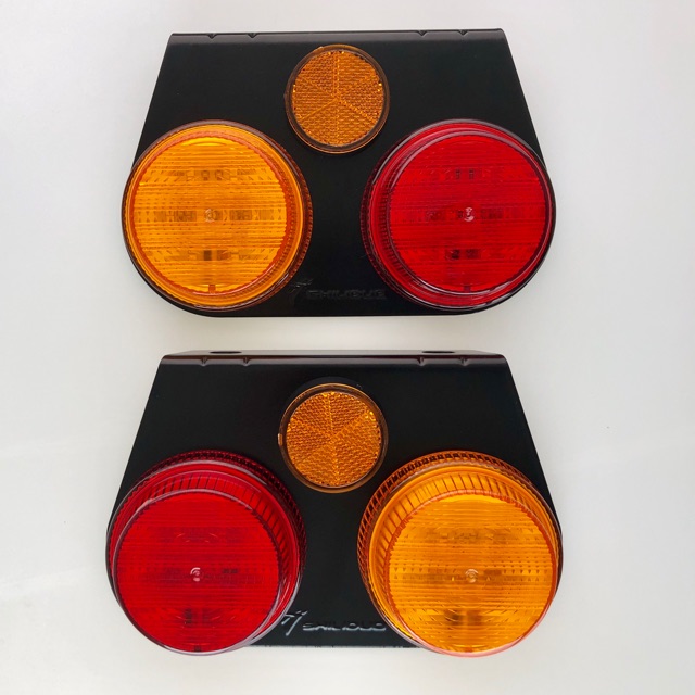 ไฟสต๊อปแลมป์ ไฟราวข้าง LED 24V  shiliduo SD4007 สำหรับรถบรรทุก รถพ่วง  ชุด 2 ชิ้น ซ้าย ขวา