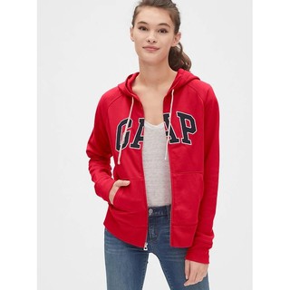 Gap Women Raglan arch logo zip hoodie(รบกวนเช็ค size ก่อนกดสั่งนะครับ)