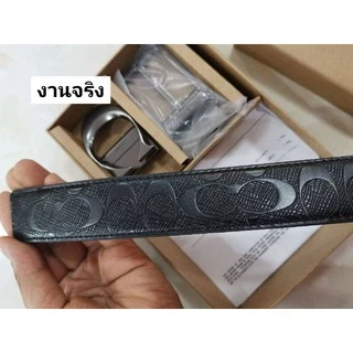 พร้อมส่งไทย🇹🇭 (มีโค้ดในวิดิโอ) เข็มขัดผู้ชาย 2หัว หนังแท้ พร้อมกล่อง แฟชั่น หัวโลหะ งานใหม่สุดฮิต