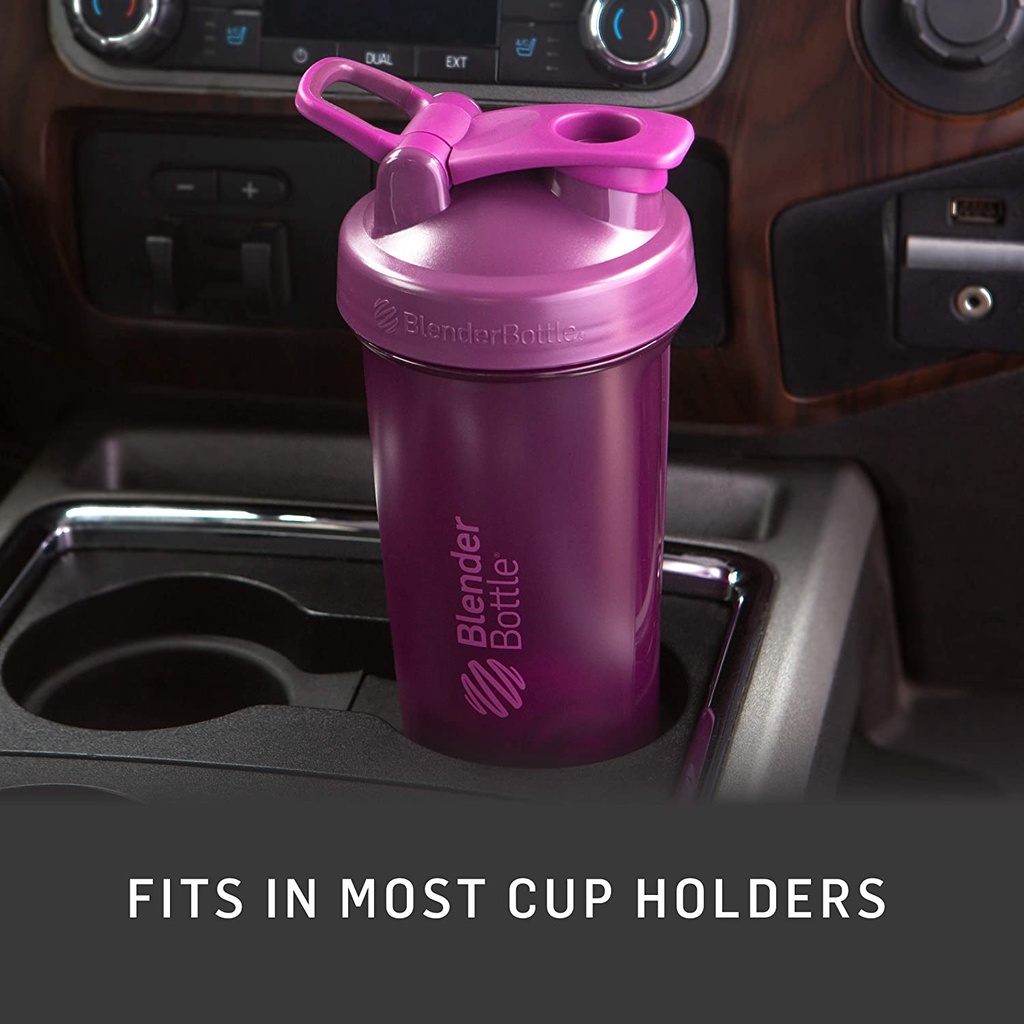 Blenderbottle Classic V2 20oz ขวดเครื่องปั่นโปรตีน BlenderBall ฐานกลม BPA ฟรี ราคา ถูกที่สุด ดีลบีเคเค แกลเลอรีภาพที่ 6