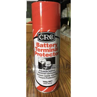 CRC Battery Protector 300g (433ml) - น้ำยาปกป้องรักษาขั้วแบตเตอรี่ สตาร์ทเครื่องยนต์ติดง่าย ทนน้ำเกลือได้สูง