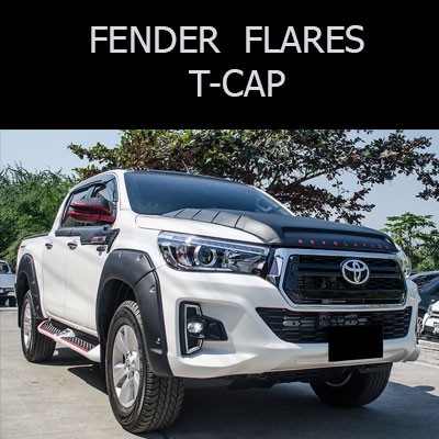 คิ้วโป่งเย็บ 8.5 นิ้ว REVO 2018-2019 สำหรับรถสูง Prerunner 4x4 รถ CAB แคป /รถ 4 ประตู โฉม A4 rocco