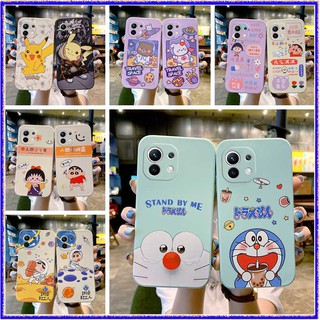 For เคส oppo A55 A72 5G A73 5G A91 A92S phone case Crayon Shinchan Doraemon Babi Biqiu Astronaut Rabbit Bear Cute Cartoon soft case cover กรณีการ์ตูน เคสซิลิโคน