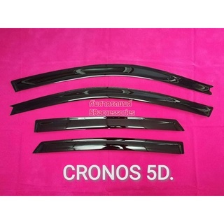 คิ้วกันสาดรถยนต์ CRONOS 5d