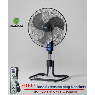 Victor พัดลมอุตสาหกรรมขนาด 18 นิ้ว IF-1841 Free Boss Extension plug 6 sockets TIS 11-2553