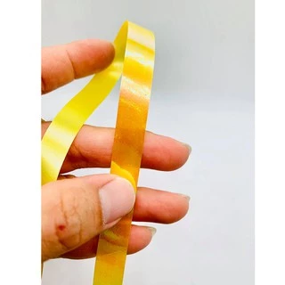 ริบบิ้นรุ้ง ริบบิ้นพับเหรียญ ริบบิ้นเบอร์ 2 10 ม้วน 170 บาท ตราเบญจมาศ