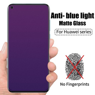 Huawei P20 Pro P30 Lite Nova 3 3i 4 5T 7i Honor 10 20 8X Y9 Prime 2019 Y9S 9H Matte Anti Blue Light Ray Tempered Glass Screen Protector