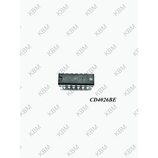 Integrated Circuit (IC) CD4026BE CD4028BE CD4030BE CD4040BD HCF4031BE=CD4031 HCF4033BE=CD4033