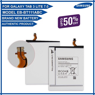 แบตเตอรี่ Samsung Galaxy Tab 3 Lite 7.0 แบตเตอรี่ T110  T111  T116 แบตเตอรี่ รุ่น EB-BT111ABC  3600mAh