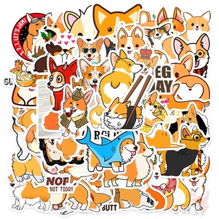 100 ชิ้น / ชุด ❉ สติกเกอร์ Corgi Series B ❉ สติกเกอร์แฟชั่น ลายสัตว์เลี้ยง สุนัข กันน้ํา DIY