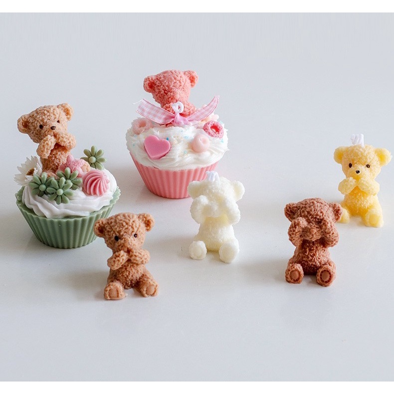 พิมพ์หมี แม่พิมพ์หมี พิมพ์รูปหมี พิมพ์วุ้น แม่พิมพ์ พิมพ์ขนม แม่พิมพ์ขนม พิมพ์ซิลิโคน - รูปที่ 3