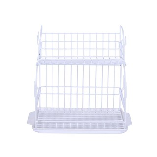 ชั้นวางคว่ำแก้วลวดเคลือบ 2 ชั้น EKONO 3042E ชั้นวางของในครัว KITCHEN RACK COATING WIRE EKONO 3042E 2TIERS