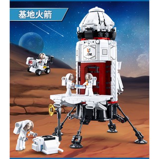 ProudNada Toys ของเล่นเด็ก ตัวต่อ ยานอวกาศ Sluban SPACE M38-B0738 733 PCS