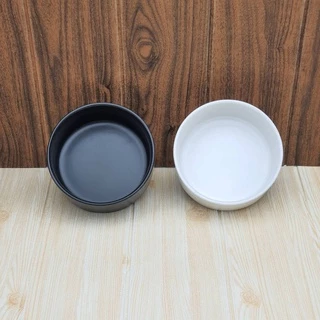 ชาม ชามเซรามิค ชามกลม เนื้อหนา ขนาด 5.5 x 2.5 นิ้ว มีให้เลือก 2 สี ขาว และ ดำ