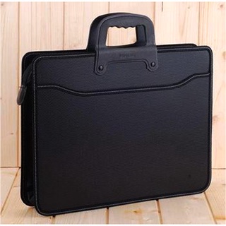 KOBEST Document Bag/Briefcase กระเป๋าเอกสาร ขยายข้าง #HB415 ขนาด A4, #HB421 ขนาด A3 (ใส่โฉนดที่ดิน, กระดาษ A3)