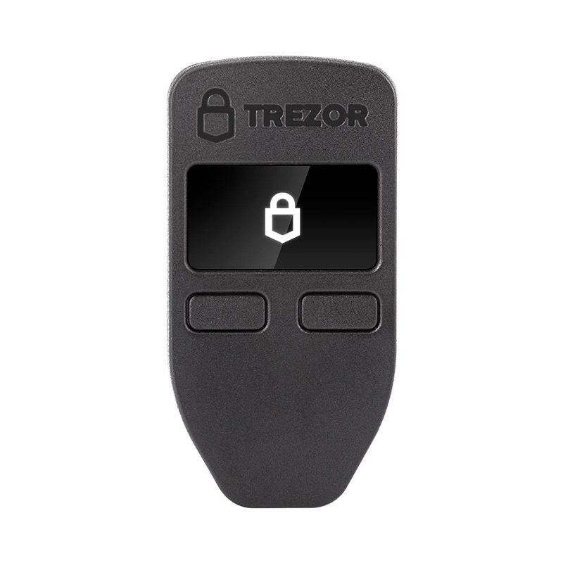 Trezor One Black สินค้าแท้ 100% นำเข้าโดยตรง กระเป๋าฮาร์ดแวร์ รับประกัน 1 ปี