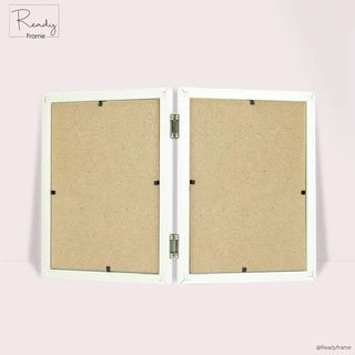 ReadyFrame I กรอบรูปคู่บานพับ ขนาด4x6นิ้ว กรอบรูปมินิมอลตกแต่งบ้าน Duo Photo Frame Size 4x6 Inch