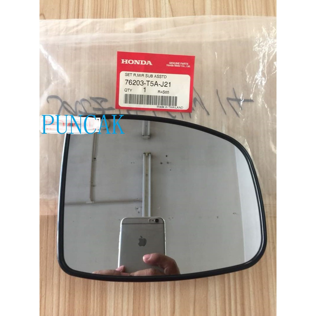 Honda CITY T9A JAZZ T5A GM6 2014-2019 BRV 2016-2019 กระจกมองข้างกระจก CERMIN