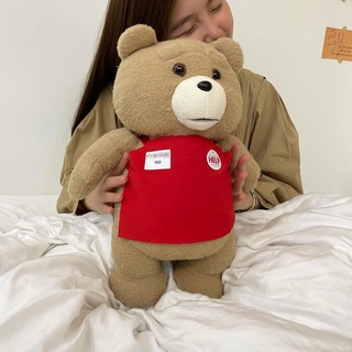 TEDs ตุ๊กตาหมีเท็ด หมีเท็ดเอี๊ยมแดง ตุ๊กตาหมี