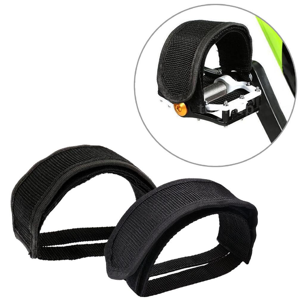 Hougl Fixed Gear Fixie Road Bike Bicycle Cycling Adhesive Pedal Toe Clip Strap Belt