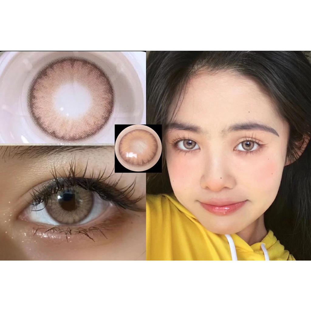 KQWEI Series ยี่ห้อ MorningCon ,14.20mm, Gdia 13.6mm (เกรด 0-8.00), คอนแทคเลนส์การใช้งานรายปี (สีน้ํ