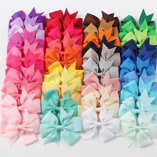 (สินค้านำเข้า) กิ๊บติดผมรูปโบว์มีให้เลือกมากถึง 40 สี!! สีที่ 1-20