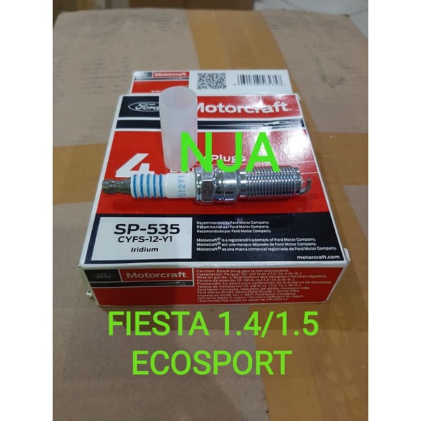 FORD FIESTA 1.4 1.5 1.6 CC ECOSPORT CYFS-12-Y1 SPARK PLUG