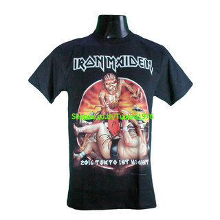 เสื้อยืดผ้าฝ้ายพรีเมี่ยมเสื้อวง Iron Maiden เสื้อวงดนตรีต่างประเทศ เสื้อวินเทจ ไอเอิร์นเมเดน ไอร่อน IRN1799