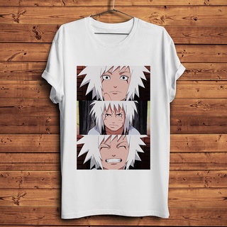 ถูกสุดๆพร้อมส่ง เสื้อยืดแขนสั้นลําลอง พิมพ์ลายอนิเมะ Gama Sennin Jiraiya Face หลากสีสัน สําหรับผู้ชาย และผู้หญิง