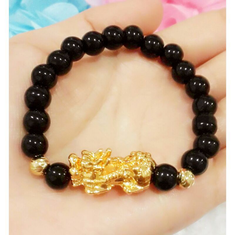 ONYX STONE BRACELET ผสมมังกร