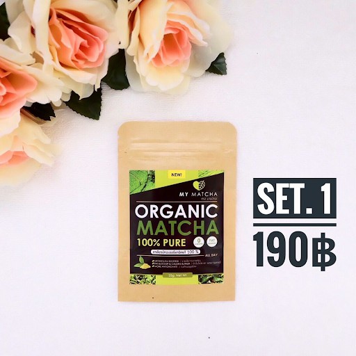 My matcha Organic Matcha 100% Pure Set 1