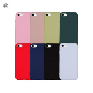 เคส สำหรับ iPhone 7 8 Se2 2020 Se3 2021 iphone se2 i7 i8 SE 2020 ไอโฟน7 ไอโฟน8 เคสซิลิโคนนิ่ม สีพาสเทล TPU บาง