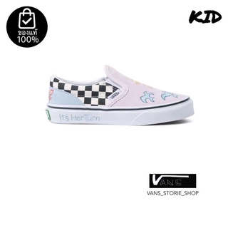 รองเท้าเด็กVANS SLIP ON V X SKATEISTAN CHECKERBOARD KIDS สินค้ามีประกันแท้