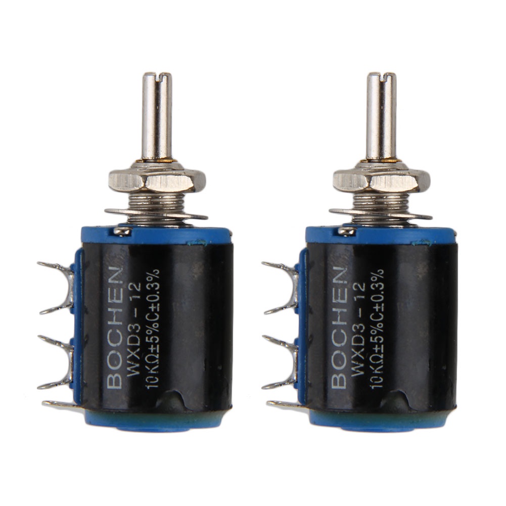 HL 2 ชิ้น ซื้อหนึ่งและอื่น WXD3-12 10K Precision Multi Shift Potentiometer