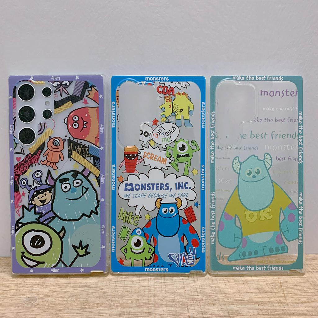 การ์ตูน มหาวิทยาลัยสัตว์ประหลาด เคส Samsung Galaxy S24 Ultra S23FE S23 Ultra S22 Ultra S21FE S21 S22 S23 S24 Plus + S21Ultra Case ใหม่ เรียบง่าย โปร่งใส ป้องกันการหล่น ซิลิกาเจล นุ่ม ซัมซุง เคส