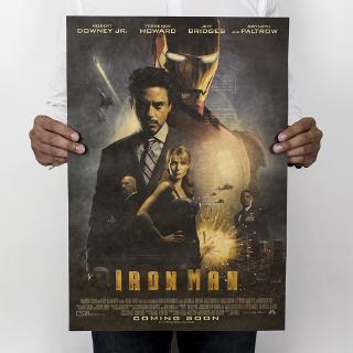 โปสเตอร์วอลเปเปอร์ตกแต่งผนังรูป marvel iron man