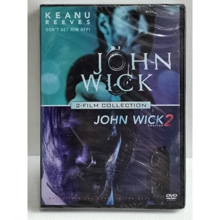 DVD 2 Part 2 Disc : John Wick (2014) จอนห์ วิค แรงกว่านรก / John Wick 2 (2017) จอนห์ วิค แรงกว่านรก 2 " Keanu Reeves "